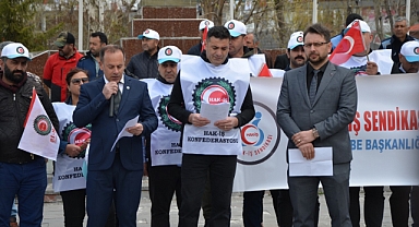 HAK-İŞ üyelerinden 1 Mayıs açıklaması
