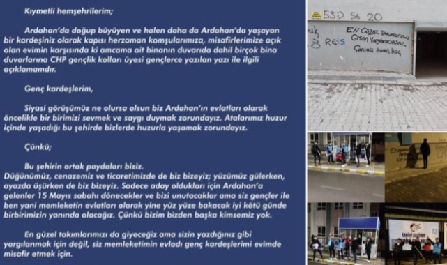 KAAN KOÇ'TAN DUVAR YAZILARINA AÇIKLAMA