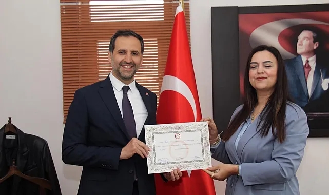 MİLLETVEKİLİ İNCESU MAZBATASINI ALDI