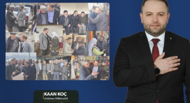 MİLLETVEKİLİ KOÇ, GÖLE'DEN DESTEK SÖZÜ ALDI