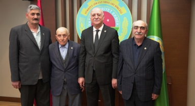 SURAL VE BUDAK'TAN BAYRAKTAR'A HAYIRLI OLSUN ZİYARETİ