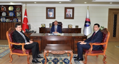 Vali Öner, Kaymakam adaylarını makamında kabul etti