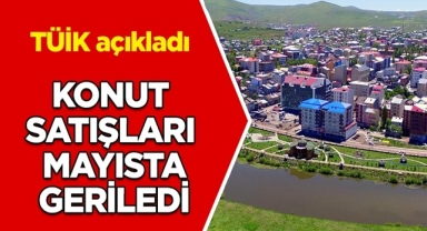 Ardahan da Mayıs ayında 38 konut satıldı