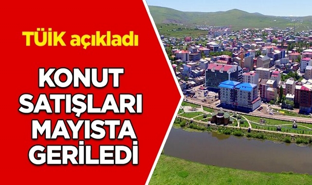Ardahan da Mayıs ayında 38 konut satıldı