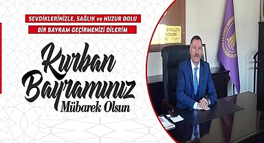 Başkan Alihanoğlu'ndan Kurban Bayramı Mesajı
