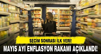 Enflasyon mayıs ayında yüzde 0,04
