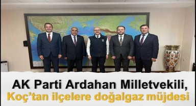 Koç’tan ilçelere doğalgaz müjdesi