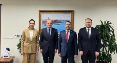 Milletvekili Kaan Koç Maliye Bakanını ziyaret etti