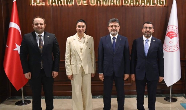 Milletvekili Koç, Tarım ve Orman Bakanını ziyaret etti
