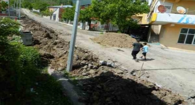 Posof'ta doğalgaz alt yapı çalışmaları sürüyor
