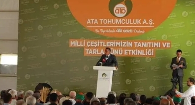 Yerli ve milli tohum çeşitleri ''tarla günün''de halkla buluştu.
