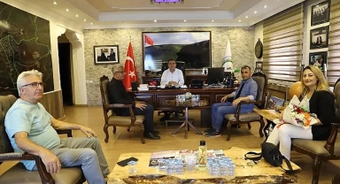 Ardahan Barosundan Başkan Demir'e ziyaret
