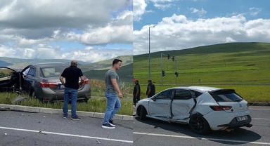 Ardahan'da Trafik Kazası