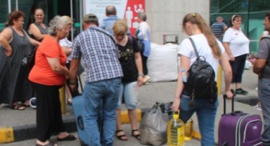 Gürcülerin yoğunluğu artarak devam ediyor