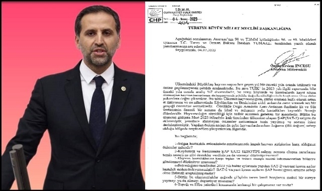 İncesu, şap hastalığını Bakan Yumaklı'ya sordu