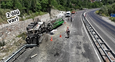 ÜZEN KAZA: 2 ÖLÜ