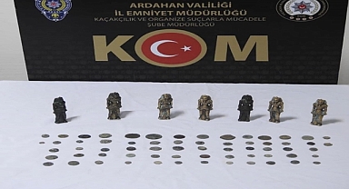 Ardahan'da kaçak kazı operasyonu