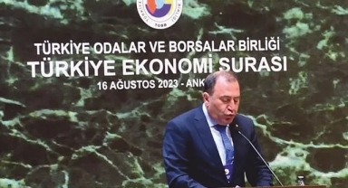 ATSO Başkanı Demirci Türkiye Ekonomi şurasında konuştu