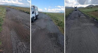 GÖLE'NİN 11 KÖYÜNDE YOL VE LEVHA SORUNU