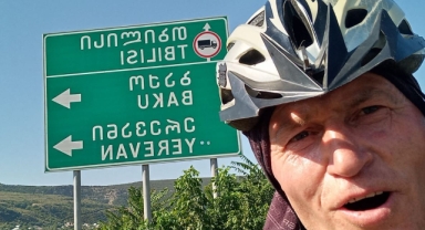 Türkiye - Azerbaycan kardeşliğine dikkat çekmek için bisikletiyle yollara düştü