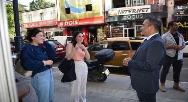 Vali Çiçek, esnafla buluştu