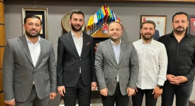 AK Gençlik, Milletvekili Kaan Koç’u ziyaret etti