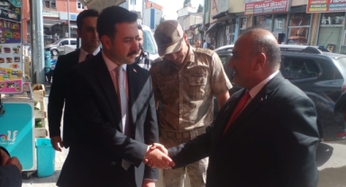 Göle Kaymakamı, esnaf ziyaretinde