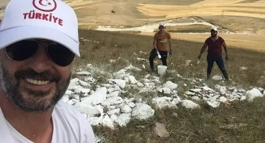 Pehlivan, çağrısına kulak veren gençlerle Yıldızlı dağa çıktı