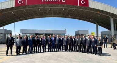 Bakan Bolat, Türközü Sınır Kapısı açılışına katıldı
