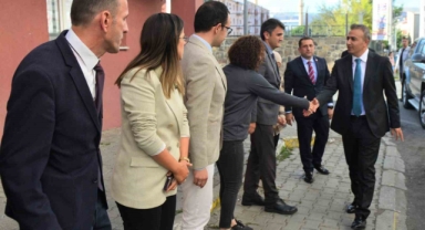Vali Çiçek, İl Tarım ve Orman Müdürlüğünden Brifing Aldı