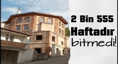 20 YILDIR BİTMEYEN CAMİİ