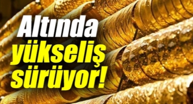 Altın sert yükseldi!
