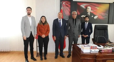 Barodan Milli Eğitim Müdürüne ziyaret
