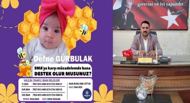 Başkan Özer'den, Defne bebek için yardım çağrısı
