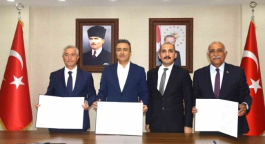 Çıldır Belediyesi ile Şahibey Belediyesi Kardeş Oldu