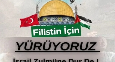 AK gençler Gazze için yürüyecek