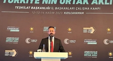 AK parti İl Başkanı Yılmaz, Çalışma Kampı'na katıldı