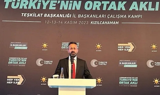 AK parti İl Başkanı Yılmaz, Çalışma Kampı'na katıldı