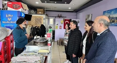 AK Parti Merkez ilçe teşkilatı sahada