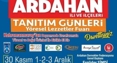 Ardahan Ankara'da tanıtılacak