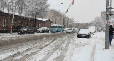 Ardahan’da kar yağışı hayatı olumsuz etkiledi