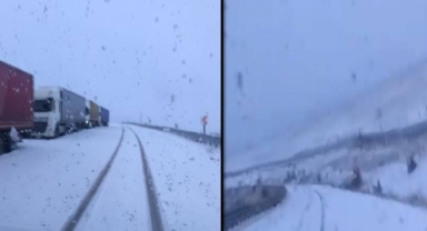 Ardahan'da yüksek kesimler beyaza büründü