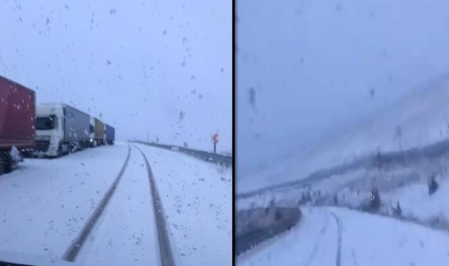 Ardahan'da yüksek kesimler beyaza büründü
