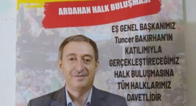 HEDEP EŞ BAŞKANI BAKIRHAN, ARDAHAN'A GELİYOR