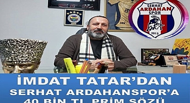 İş insanı İmdat Tatar'dan 40 bin TL galibiyet prim sözü