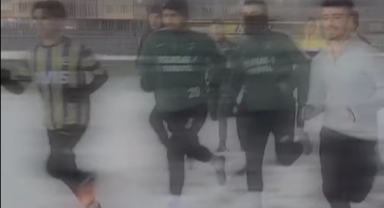 KAR VE SİS ALTINDA ANTRENMAN YAPTILAR