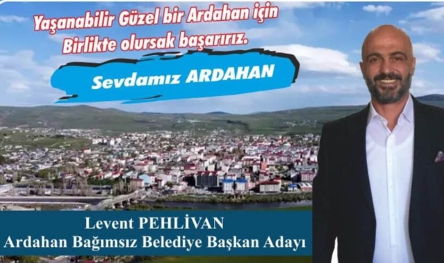 Levent Pehlivan; “Senin benim partim değil memleketimin geleceği için adayım”