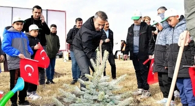 Milli Ağaçlandırma Günü kapsamında fidan dikimi gerçekleşti