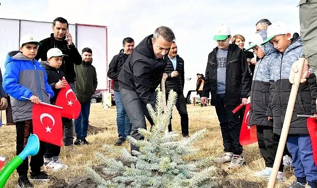 Milli Ağaçlandırma Günü kapsamında fidan dikimi gerçekleşti