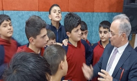 Öğrenci- yazar buluşması gerçekleştirildi